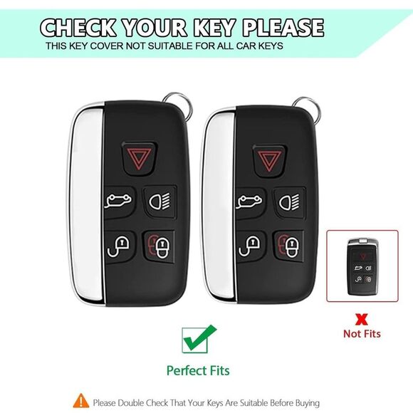 Land Rover Key Fob Keychain and Fob Case Cover in Pink Leather NWT - Picture 6 of 7